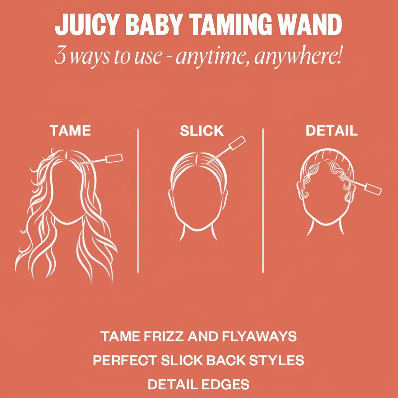 Jumpsy™ Lightweight Frizz Taming Wand